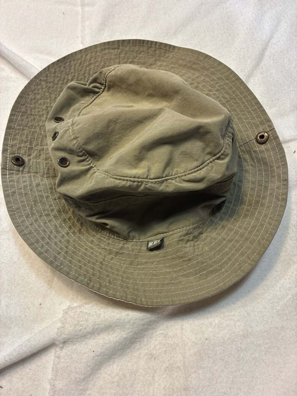 REI Co-op Vent Outback Hat with Plaid Lining